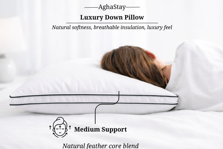 Luxury Down/Feather Pillow