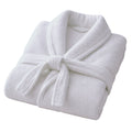 Premium Terry Cotton Bathrobe (White)