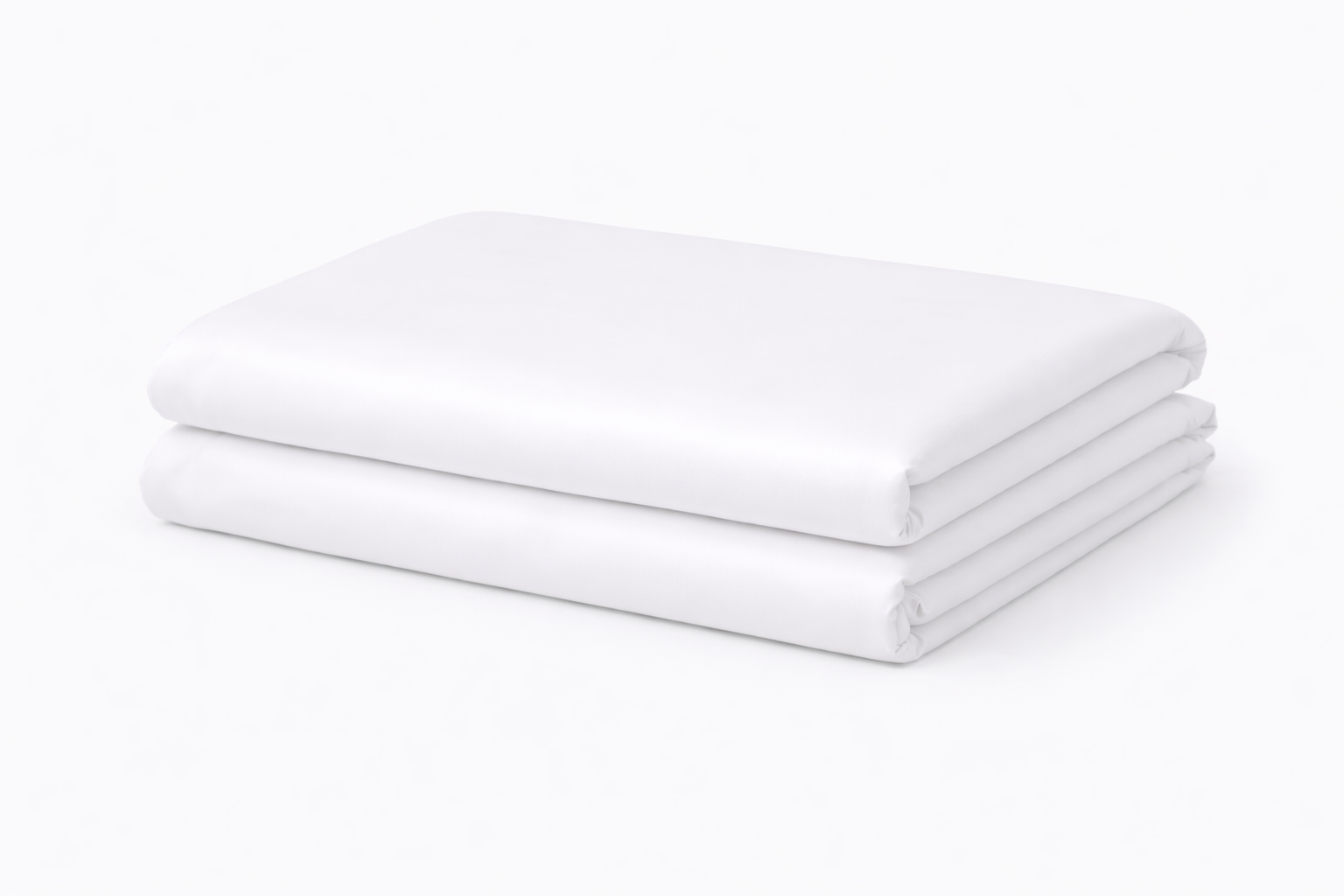 Classic Sateen Duvet Cover – 300TC (White)