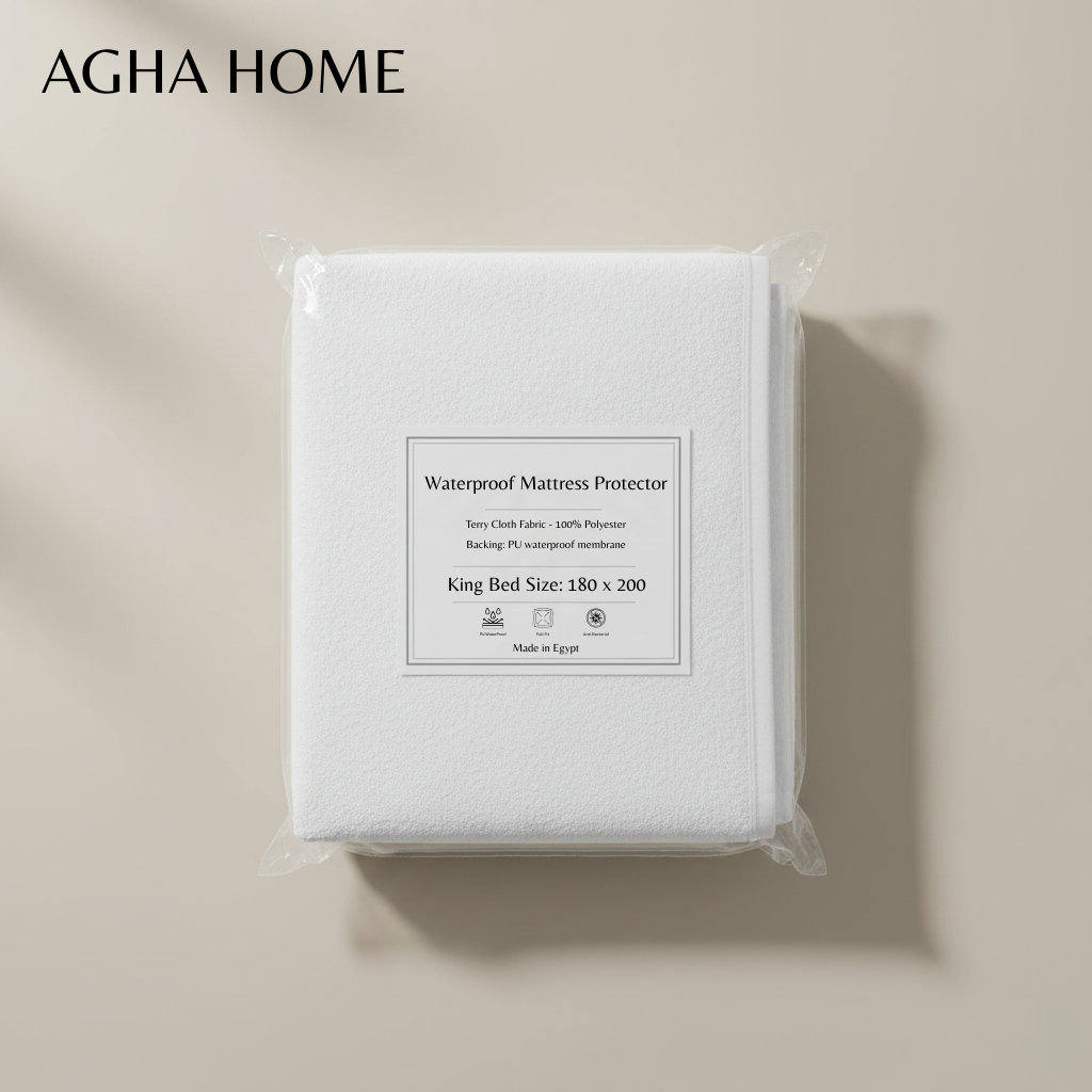 Classic Waterproof Mattress Protector (White)