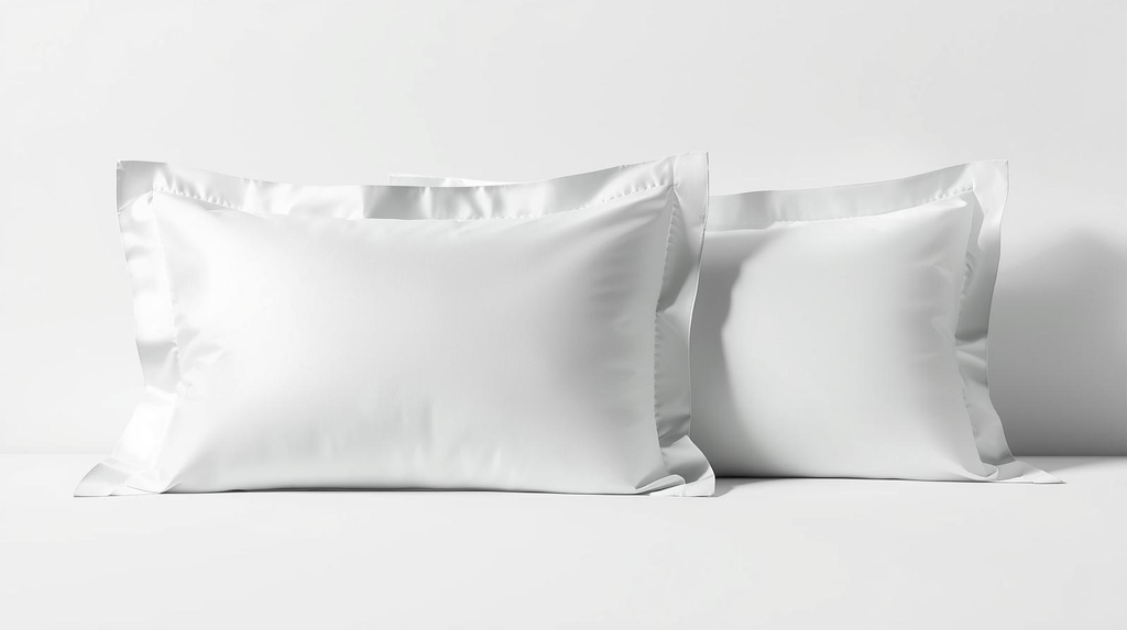 Luxury Sateen Pillowcases – 400TC (White)