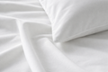 300TC Cotton Percale Pillowcases – White