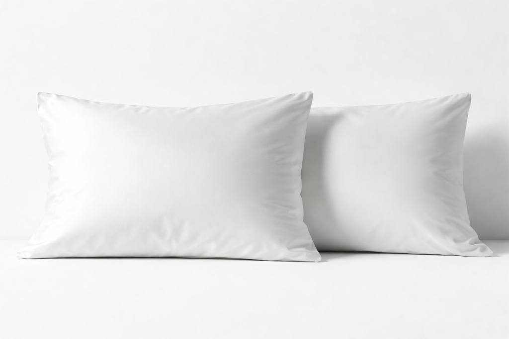 Luxury Sateen Pillowcases – 400TC (White)