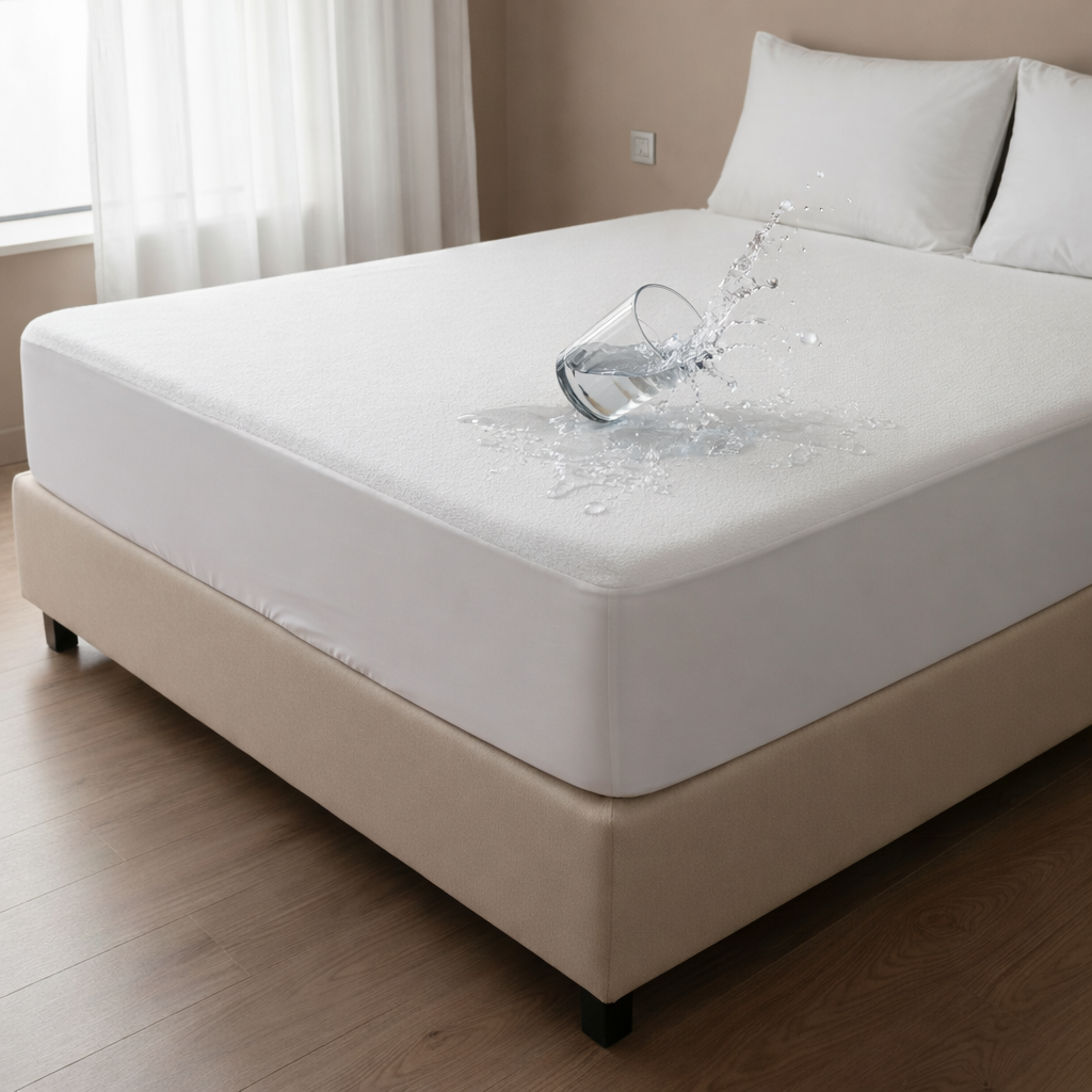 Classic Waterproof Mattress Protector (White)